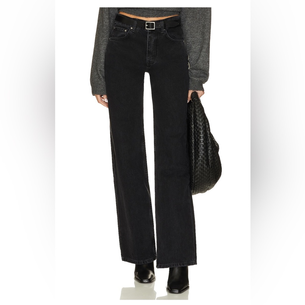 Anine Bing Hugh Black Women's Jeans
